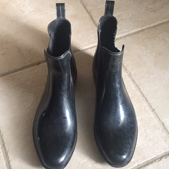 Ralph Lauren Black Tally Bo Rai Boots Size 10B - Picture 2 of 8